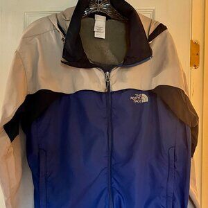 The North Face Men's Cyclone Jacket Full Zip Closure & Attached Hood Size Large